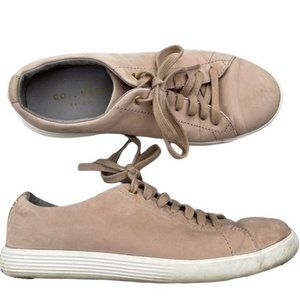 Cole Haan Shoes Signature Grand OS Lace Up Sneakers Tan W11519 Womens Sz 6.5 B